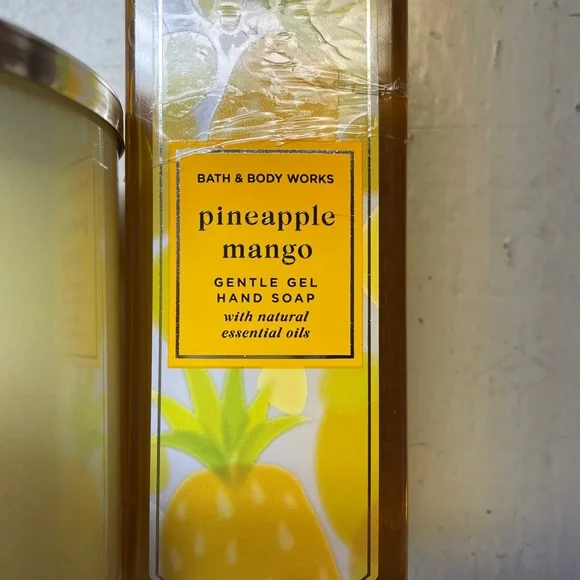 Bath & Body Works Pineapple Mango Set BRAND NEW - Picture 2 of 10